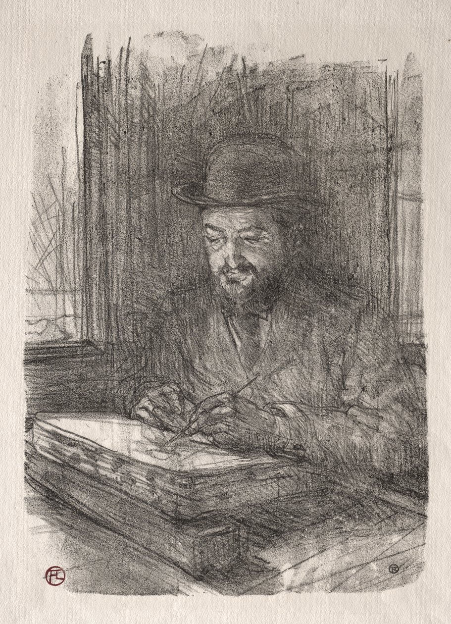 Dobry litograf autorstwa Henri de Toulouse-Lautrec