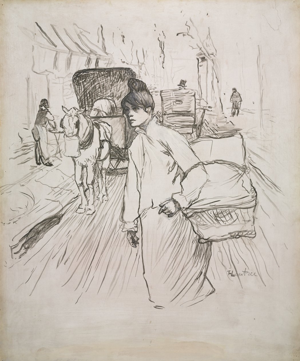 Pralniczka autorstwa Henri de Toulouse-Lautrec