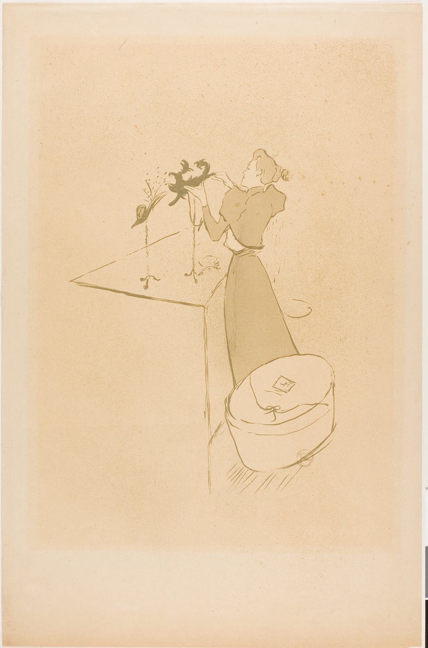 Miller, Renée Vert autorstwa Henri de Toulouse-Lautrec