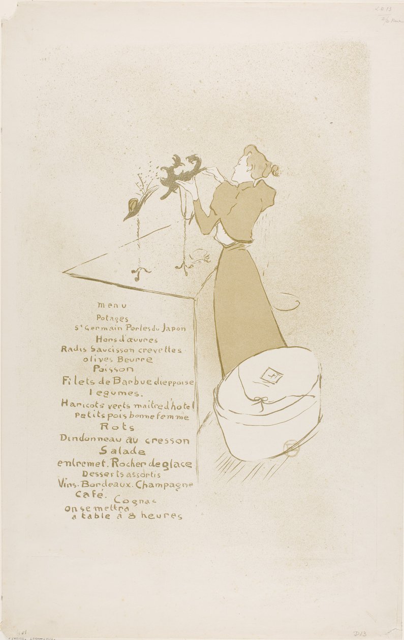 Miller, Renée Vert autorstwa Henri de Toulouse-Lautrec