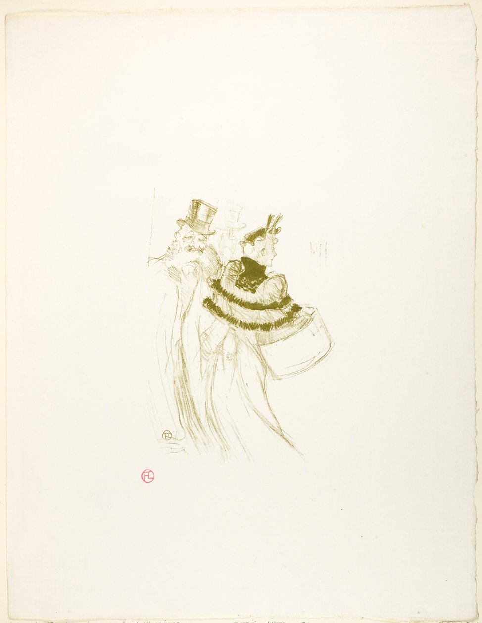 Starzy Panowie autorstwa Henri de Toulouse-Lautrec