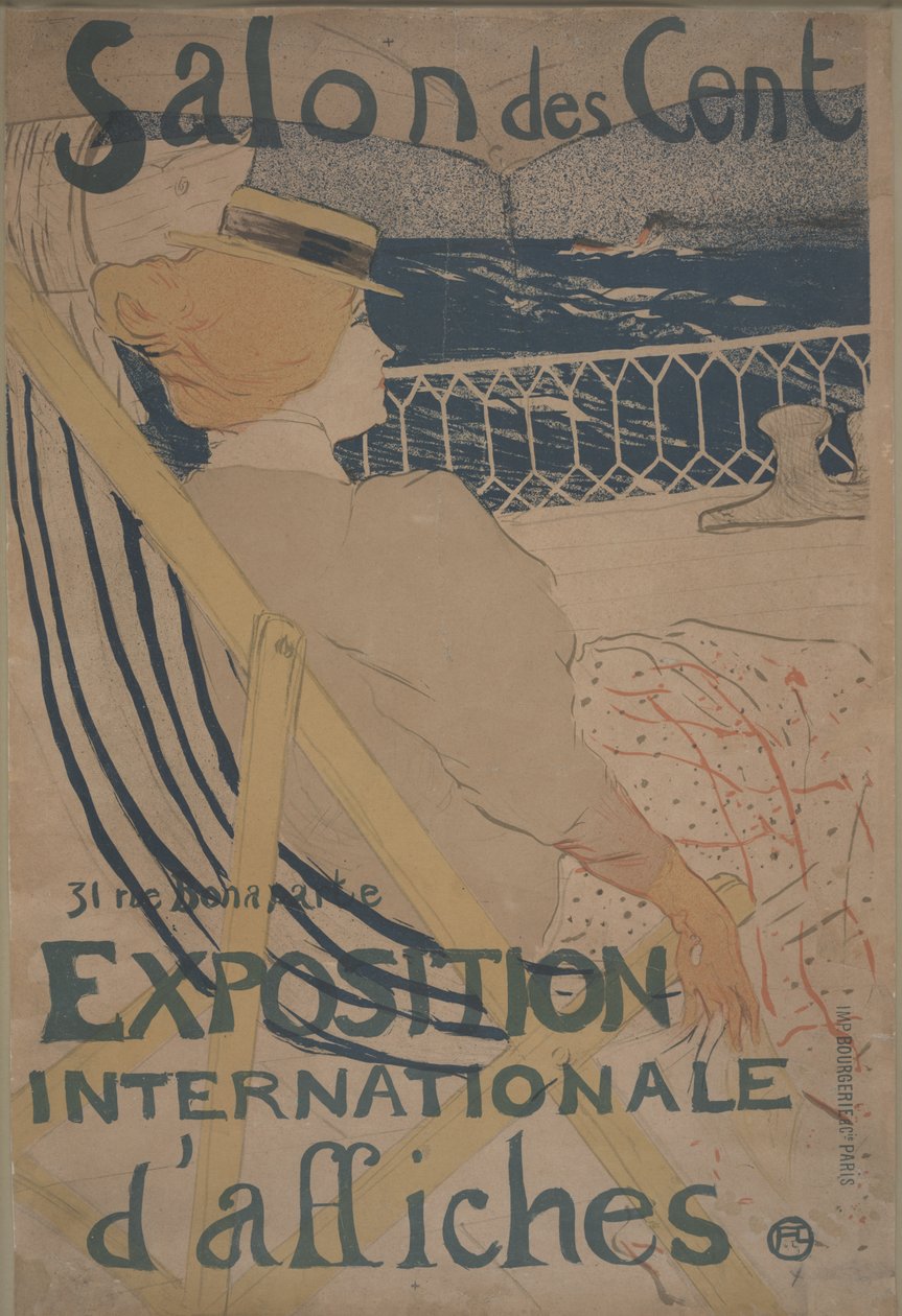 Pasażer w kabinie 54 autorstwa Henri de Toulouse Lautrec