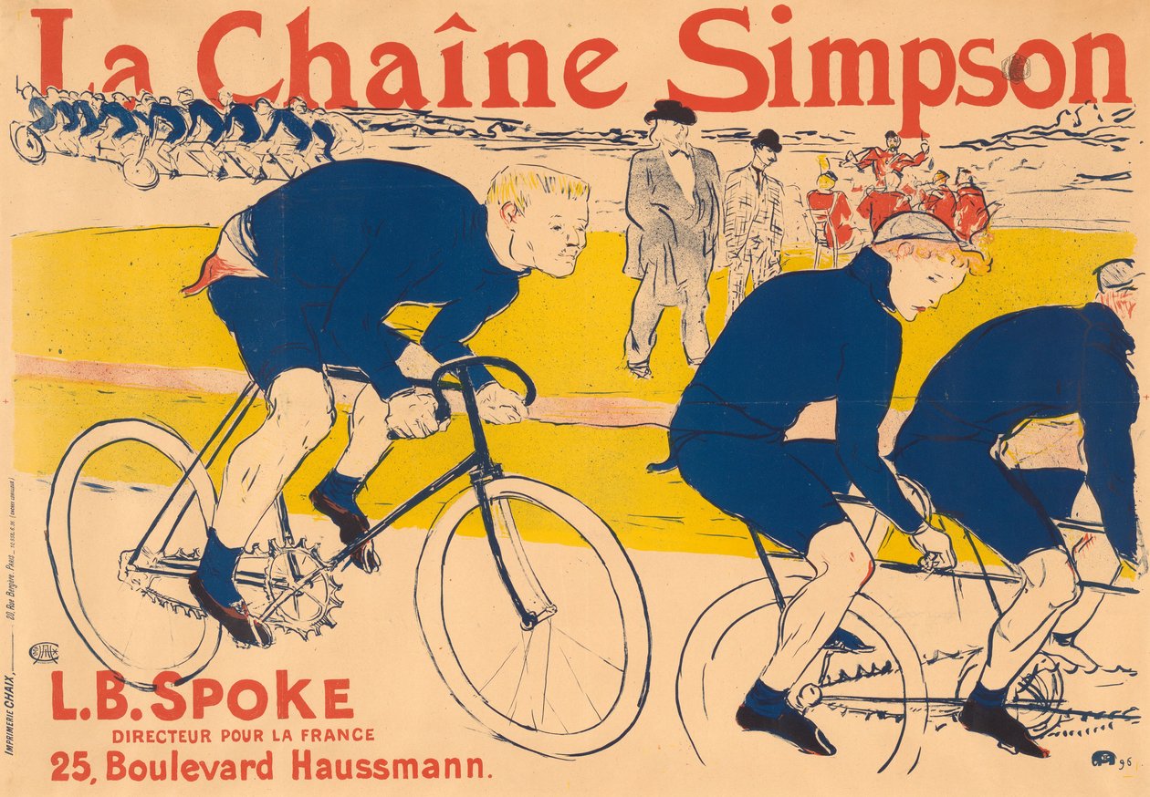 Łańcuch Simpsona autorstwa Henri de Toulouse-Lautrec