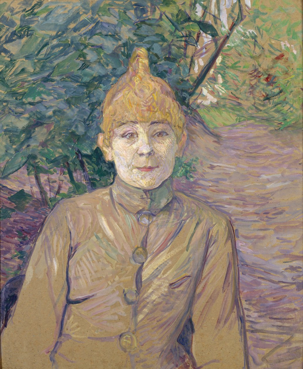 Streetwalker, ok. 1890-91 (olej na tekturze) autorstwa Henri de Toulouse Lautrec