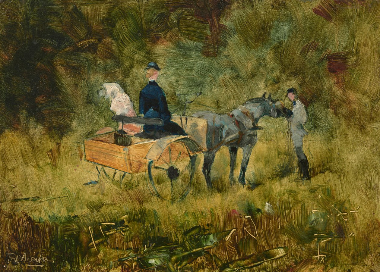 Pułapka autorstwa Henri de Toulouse-Lautrec