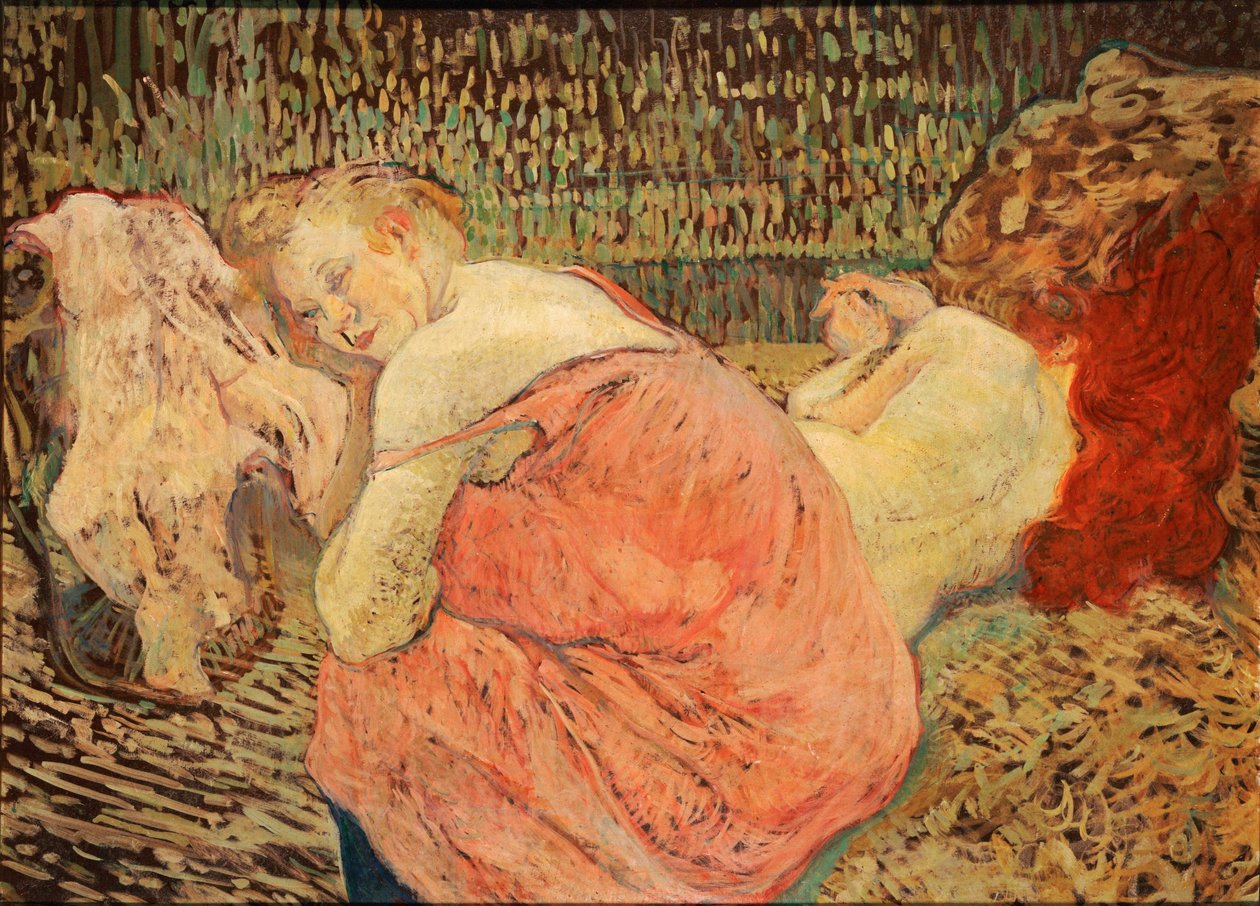 Dwóch przyjaciół autorstwa Henri de Toulouse-Lautrec