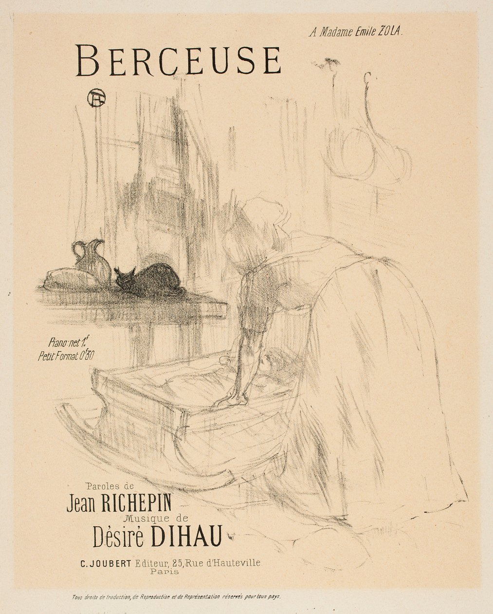 Bez tytułu autorstwa Henri de Toulouse-Lautrec