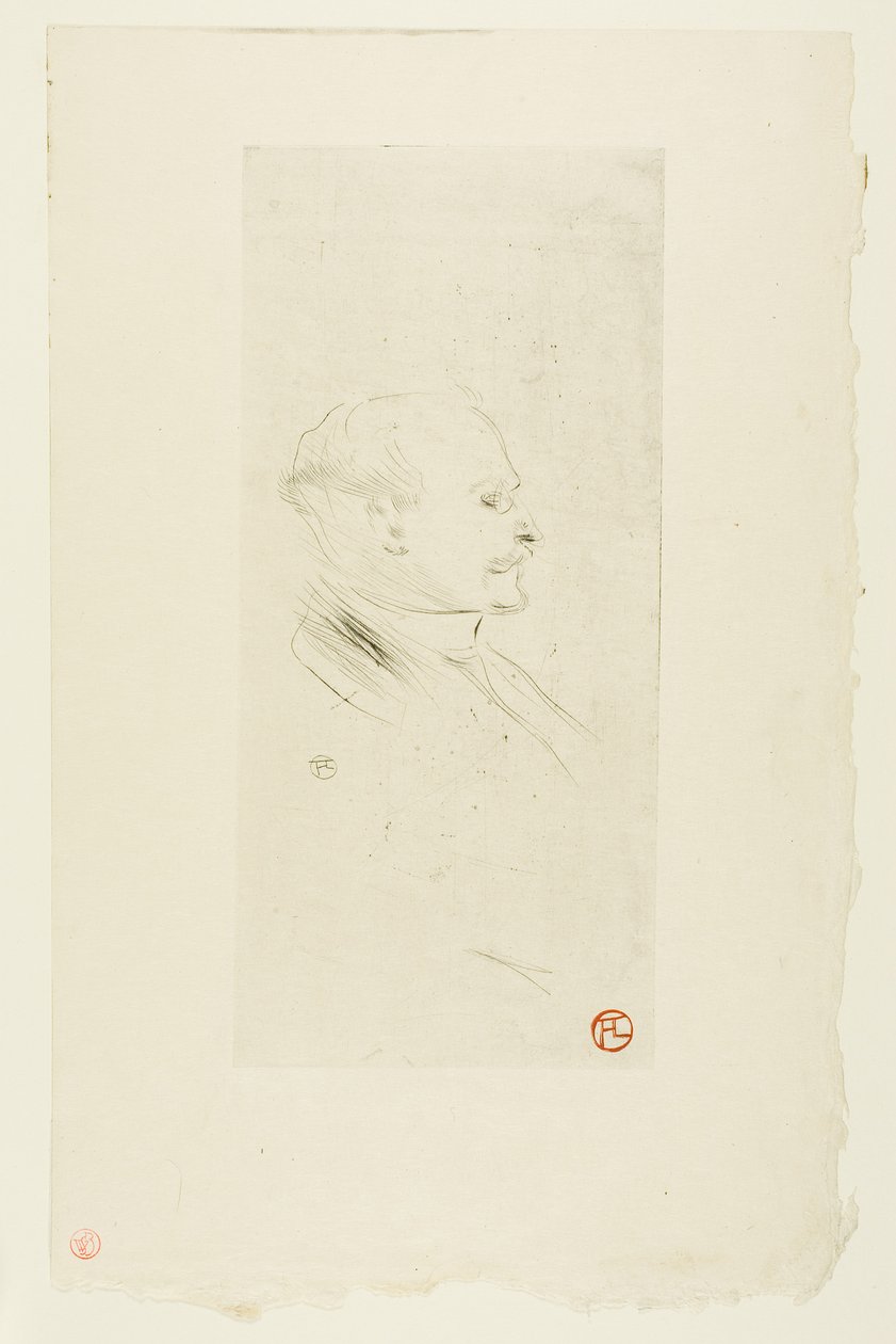 W.H.B. Sands, wydawca autorstwa Henri de Toulouse-Lautrec