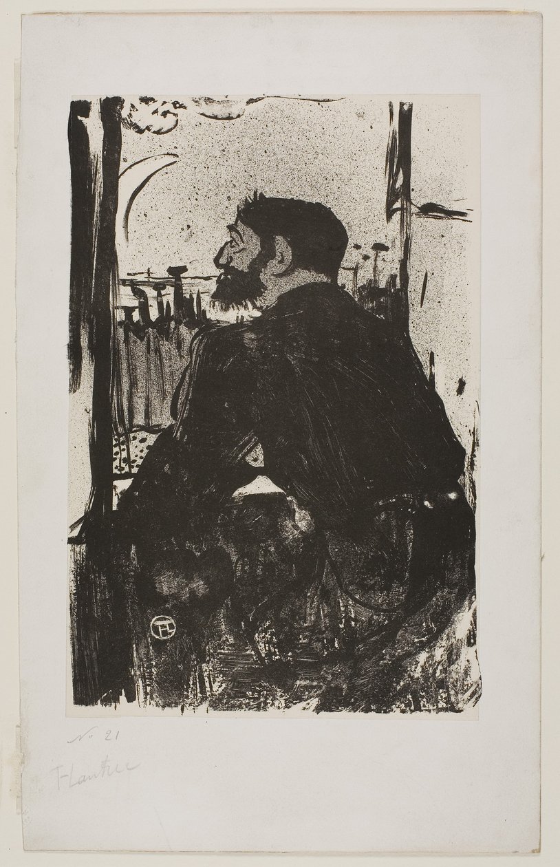 Biała noc autorstwa Henri de Toulouse-Lautrec