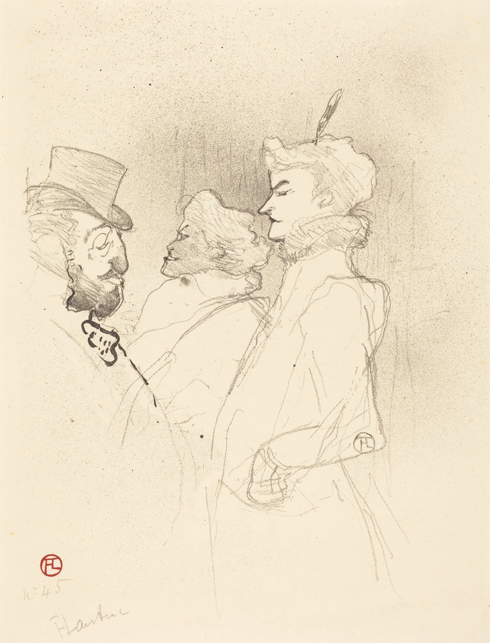 Why Not...Once Is Not a Habit (Dlaczego nie...Raz nie jest nawykiem) autorstwa Henri de Toulouse-Lautrec