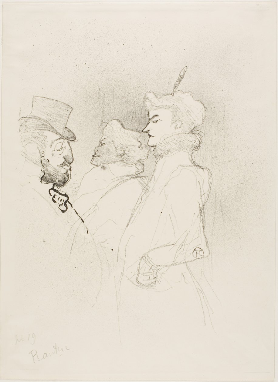 Dlaczego nie?... Raz się nie liczy autorstwa Henri de Toulouse-Lautrec