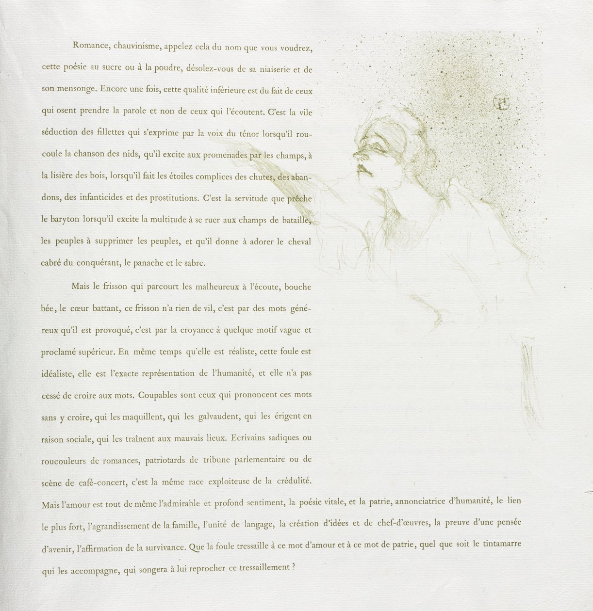 Yvette Guilbert-seria francuska: nr 12 autorstwa Henri de Toulouse-Lautrec