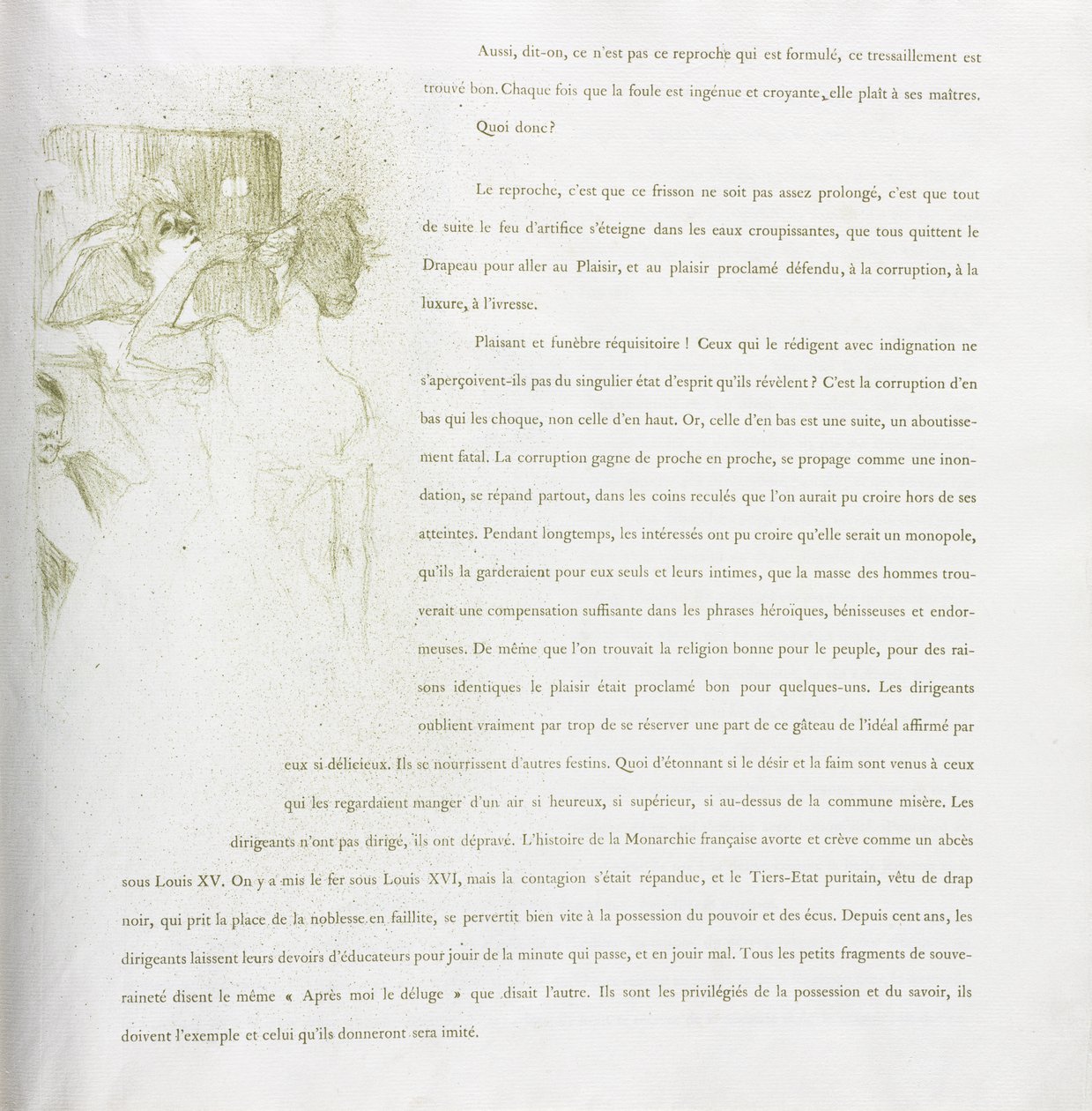 Yvette Guilbert-seria francuska: nr 13 autorstwa Henri de Toulouse-Lautrec