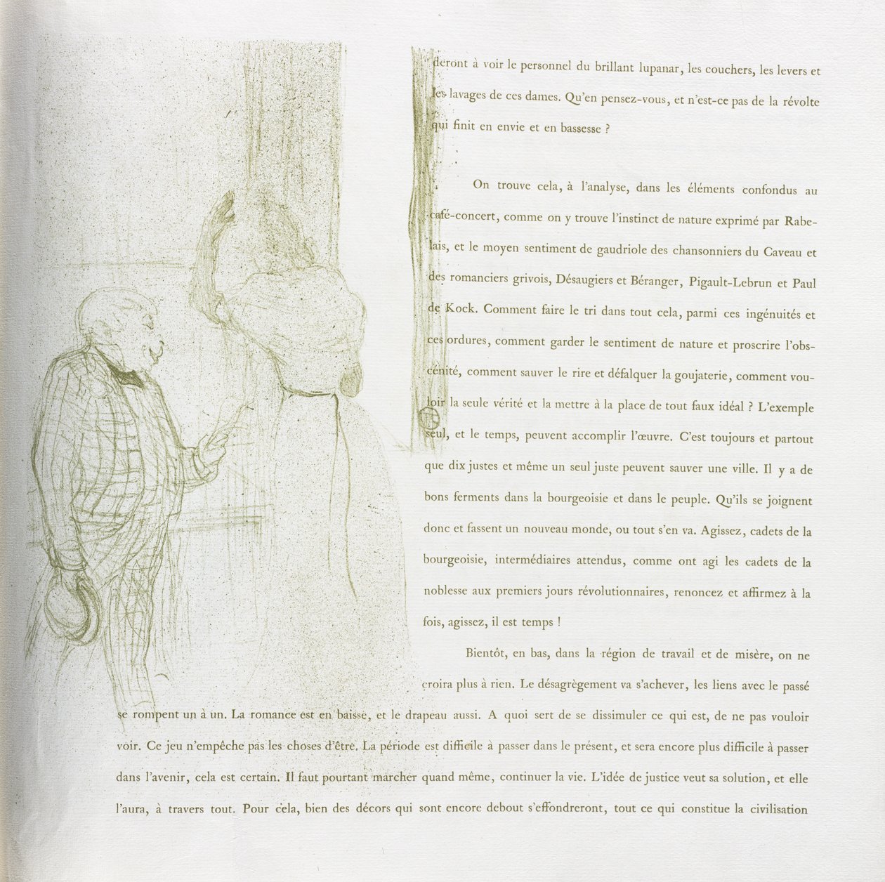 Yvette Guilbert-francuska seria: nr 15 autorstwa Henri de Toulouse-Lautrec