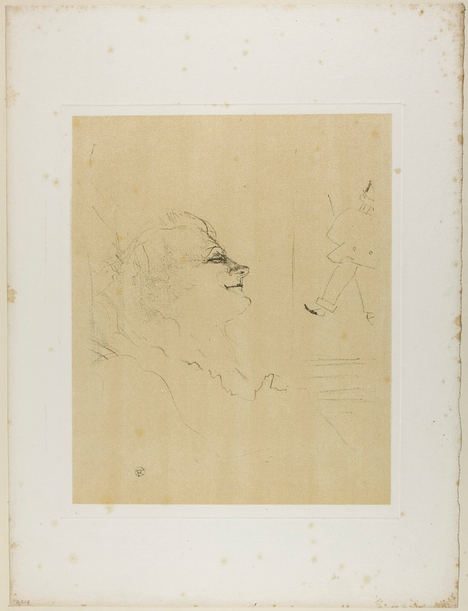 Yvette Guilbert – Pessima, od Yvette Guilbert autorstwa Henri de Toulouse-Lautrec
