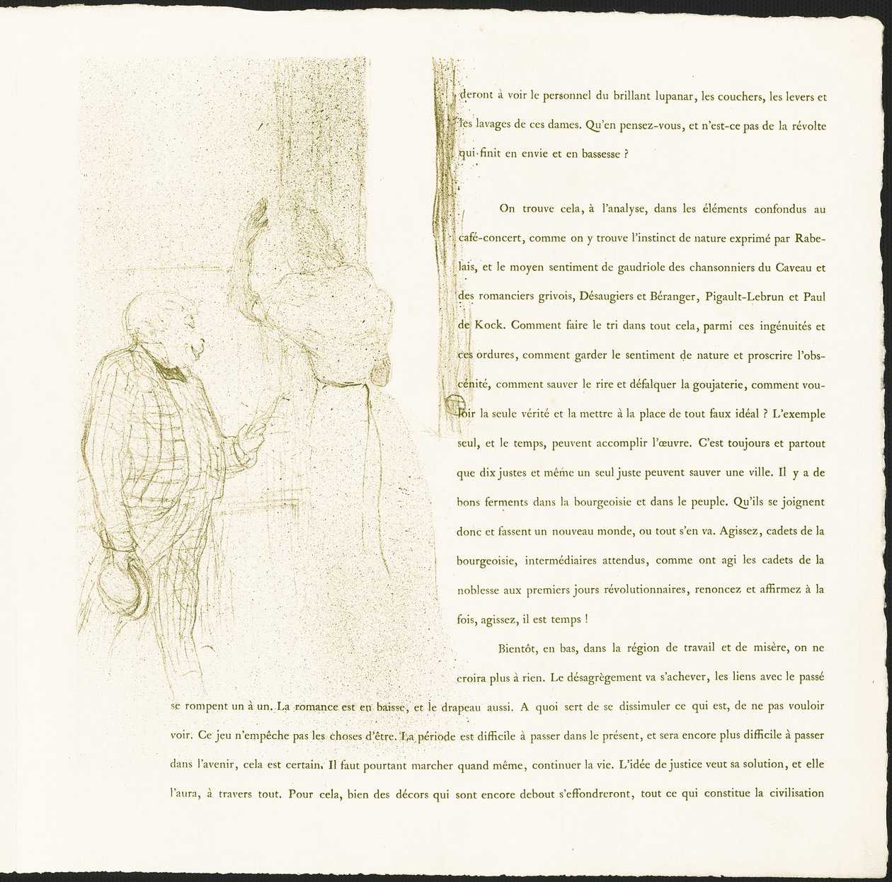 Yvette Guilbert autorstwa Henri de Toulouse-Lautrec