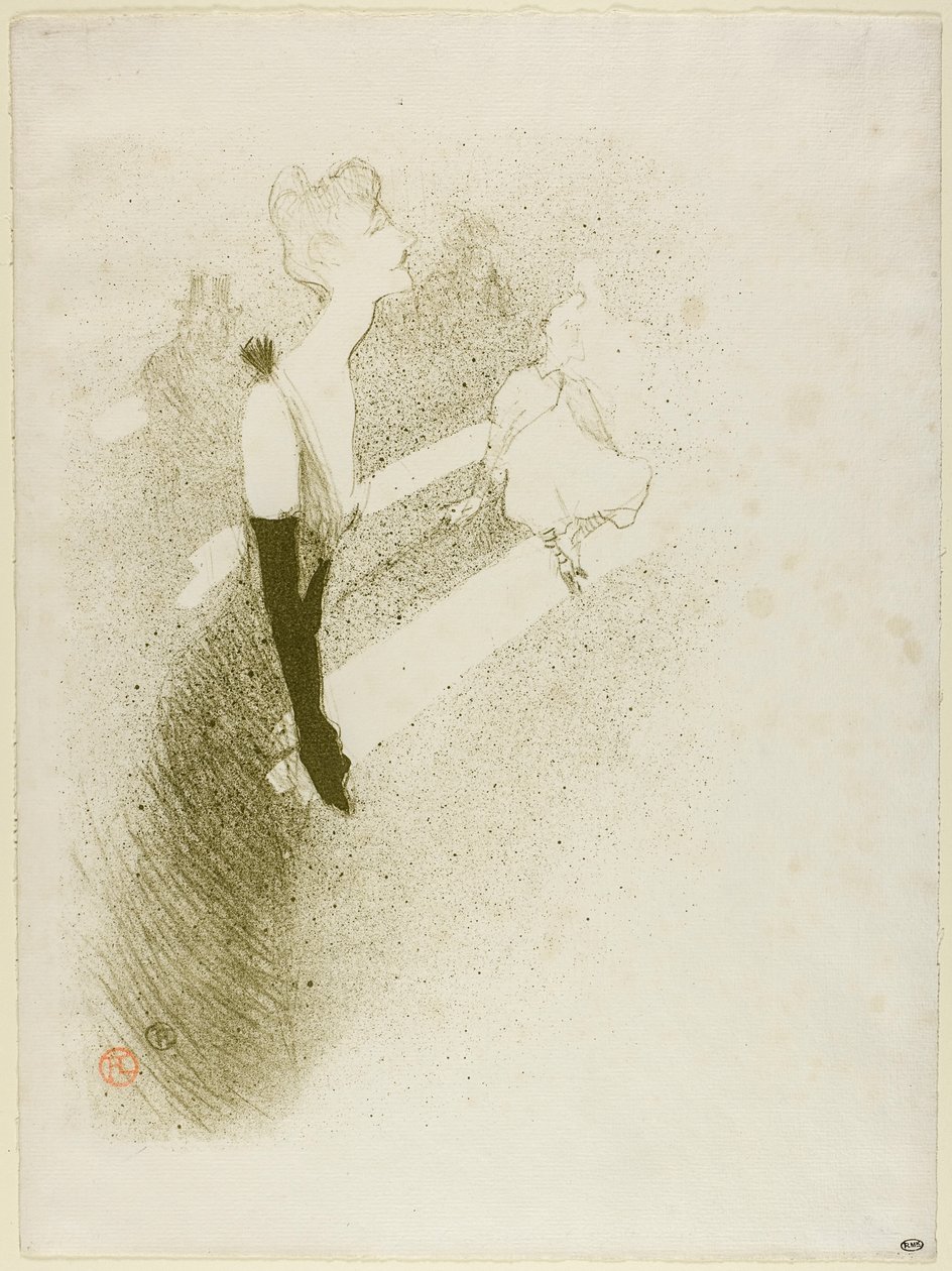 Yvette Guilbert autorstwa Henri de Toulouse-Lautrec