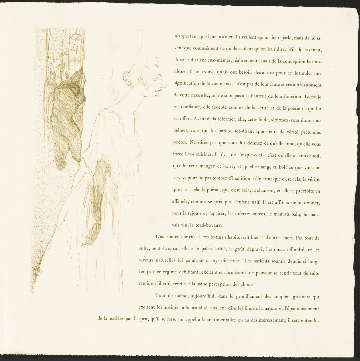 Yvette Guilbert autorstwa Henri de Toulouse-Lautrec