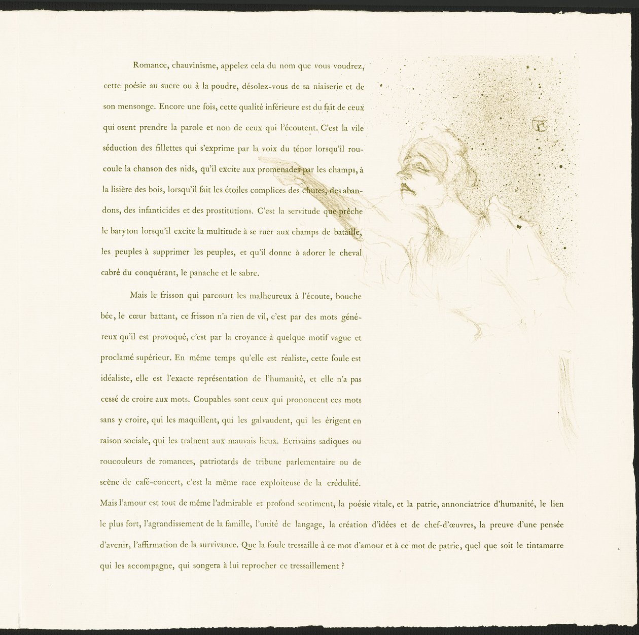 Yvette Guilbert autorstwa Henri de Toulouse-Lautrec