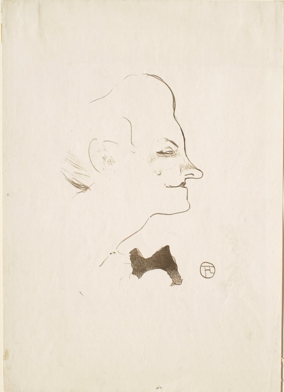 Yvette Guilbert autorstwa Henri de Toulouse-Lautrec