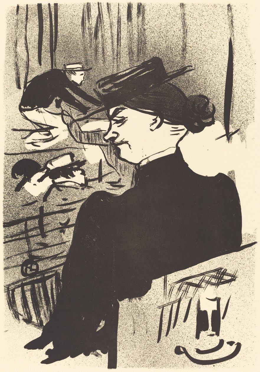 Widz autorstwa Henri de Toulouse Lautrec