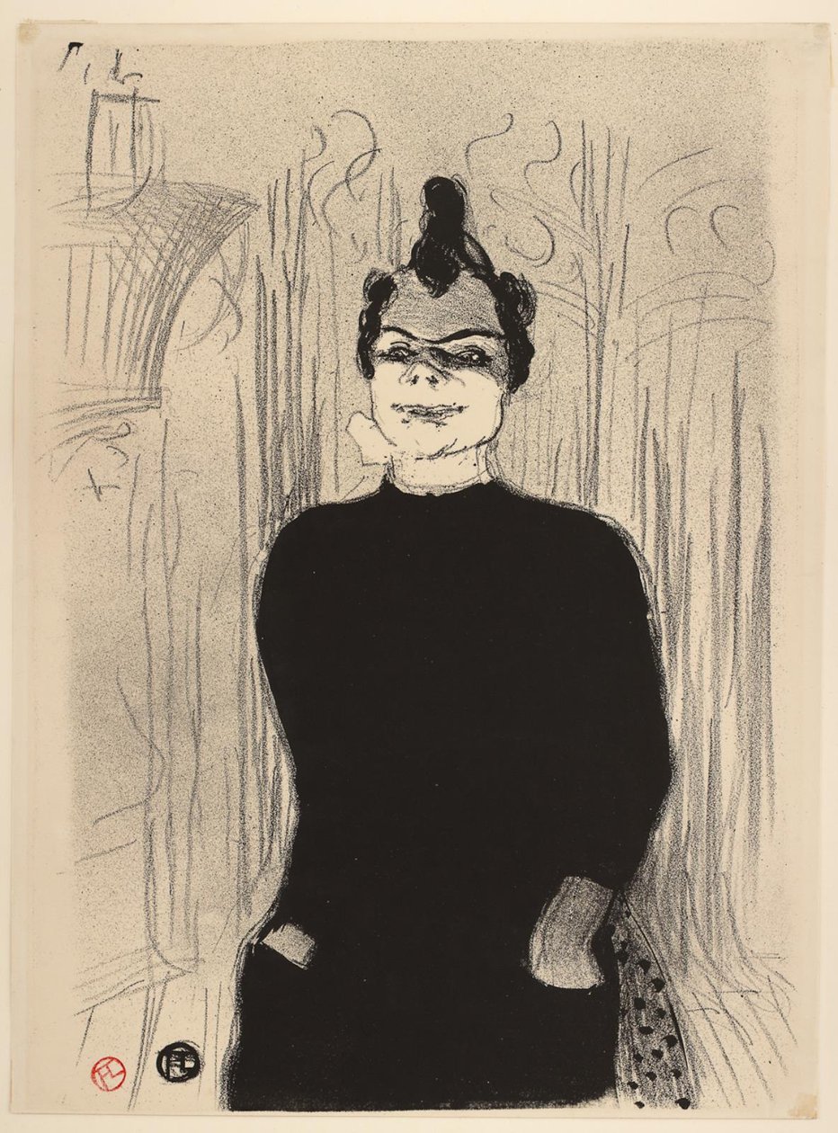 W La Gaieté Rochechouart, Nicolle autorstwa Henri de Toulouse Lautrec