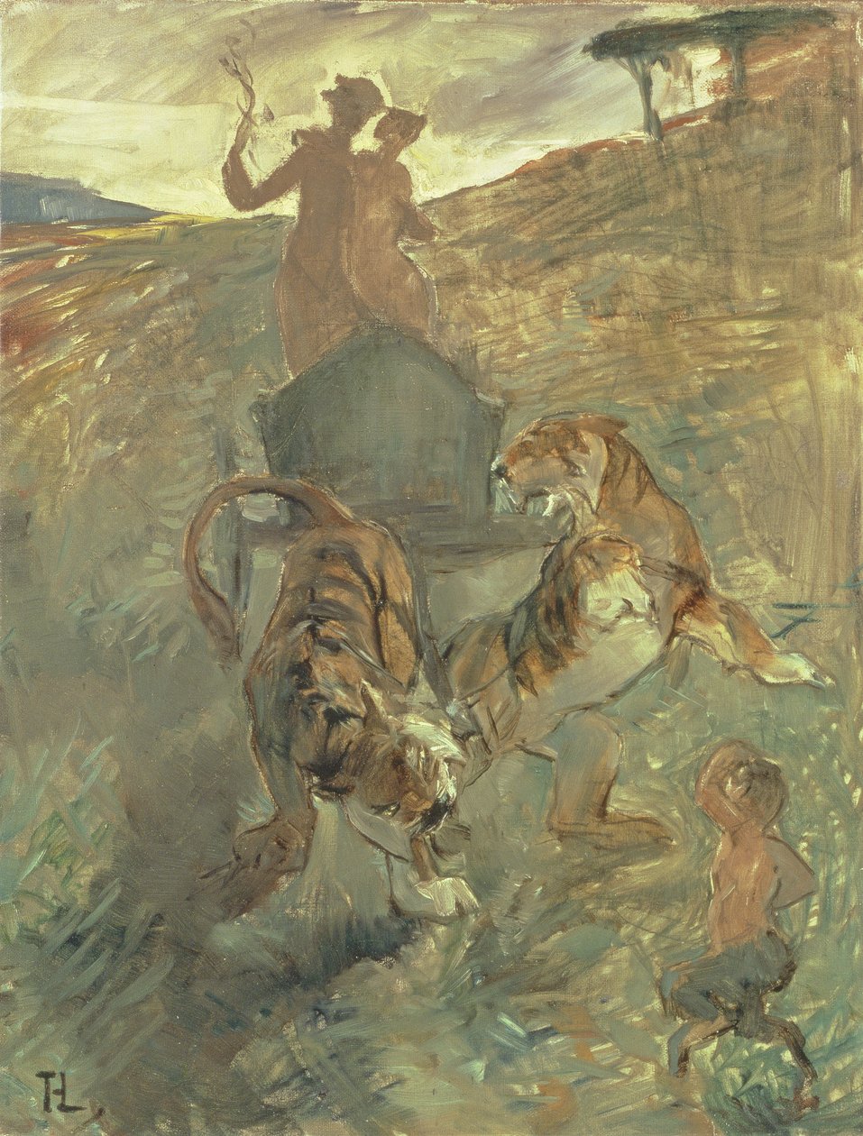Alegoria, Wiosna Życia, 1883 autorstwa Henri de Toulouse Lautrec