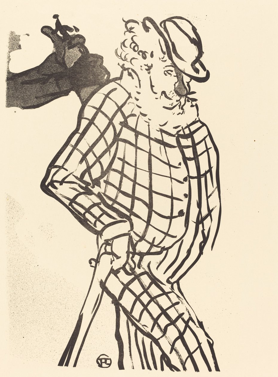 Amerykańska piosenkarka Amerykańska piosenkarka, 1893. autorstwa Henri de Toulouse Lautrec