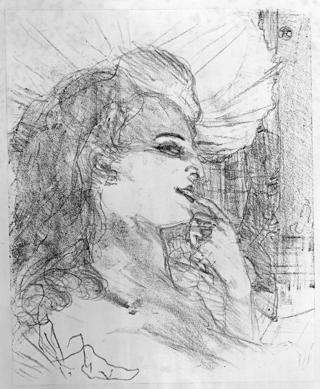 Anna Held, 1898 autorstwa Henri de Toulouse Lautrec