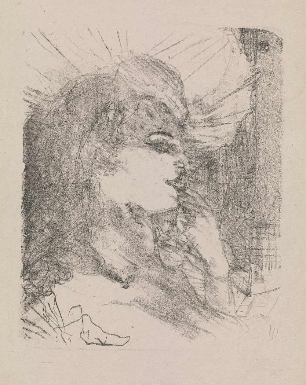Anna Held, z Portretów d autorstwa Henri de Toulouse Lautrec