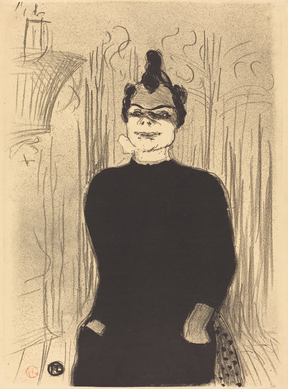 W La Gaiete Rochechouart: Nicolle W La Gaiete Rochechouart: Nicolle, 1893. autorstwa Henri de Toulouse Lautrec