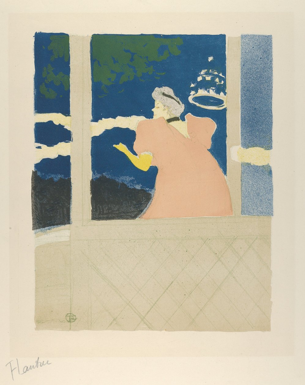 W Les Ambassadeurs Au Café-Koncert Na koncercie w kawiarni, 1894., 1894. autorstwa Henri de Toulouse Lautrec