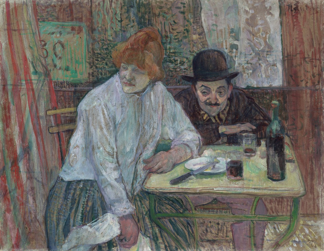 W kawiarni La Mie autorstwa Henri de Toulouse Lautrec