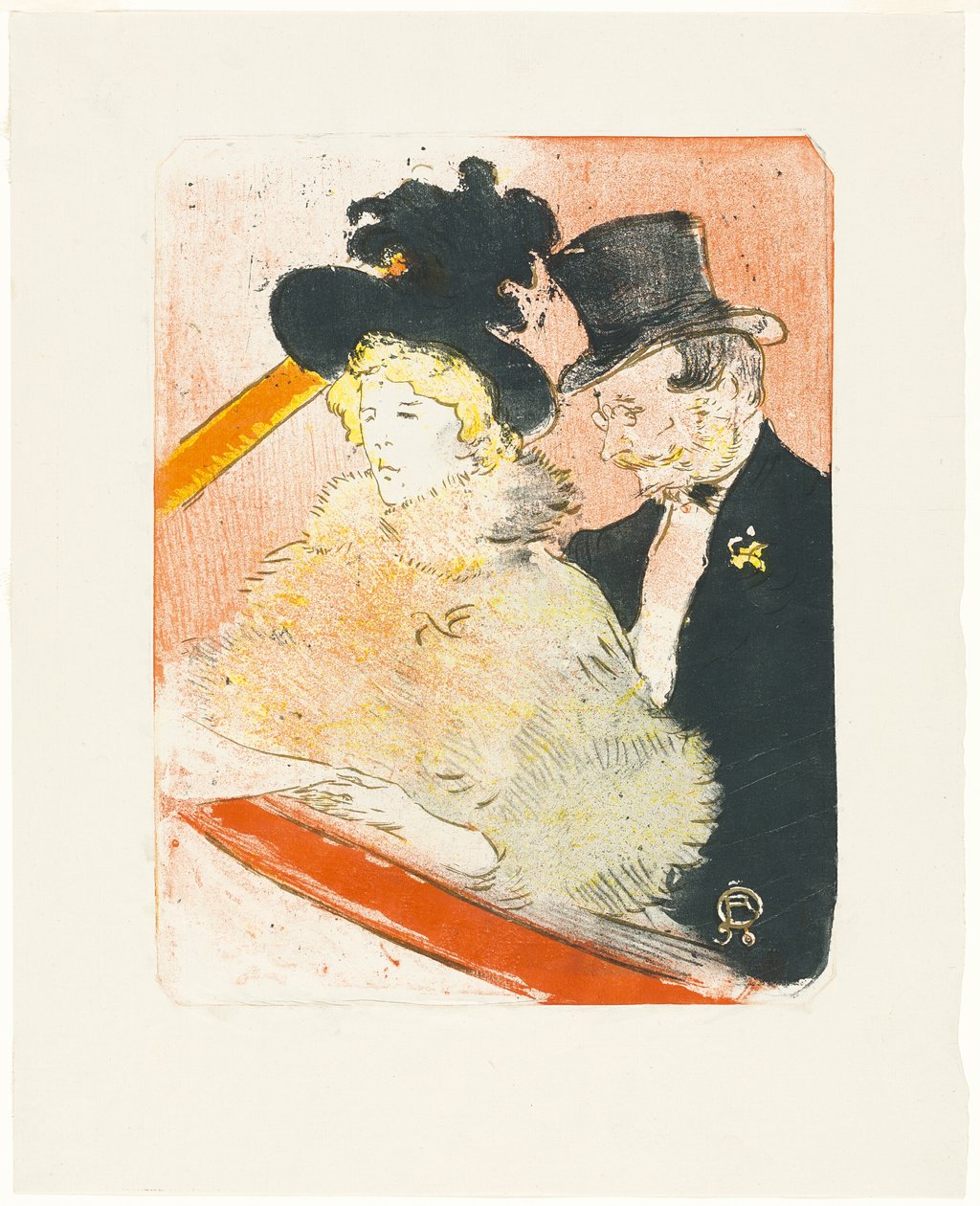 Na koncercie autorstwa Henri de Toulouse Lautrec