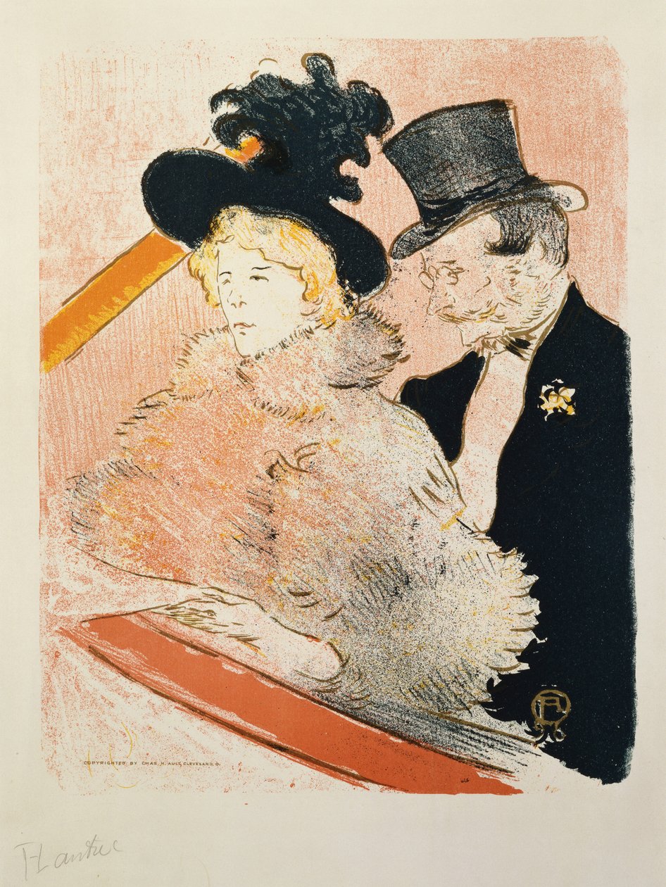 Na koncercie, 1896 autorstwa Henri de Toulouse Lautrec