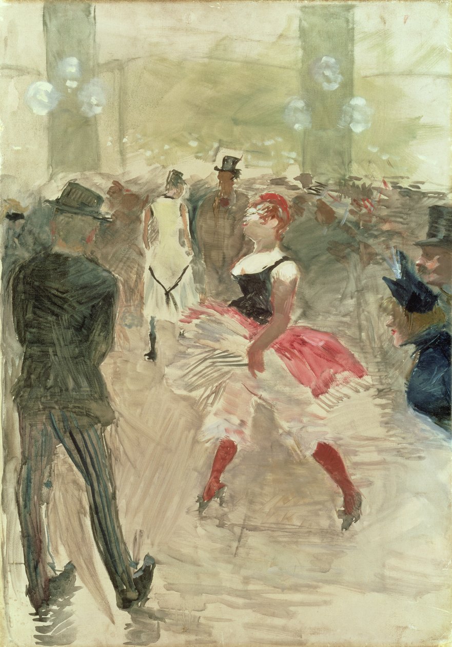 W Elysee, Montmartre, 1888 r. autorstwa Henri de Toulouse Lautrec