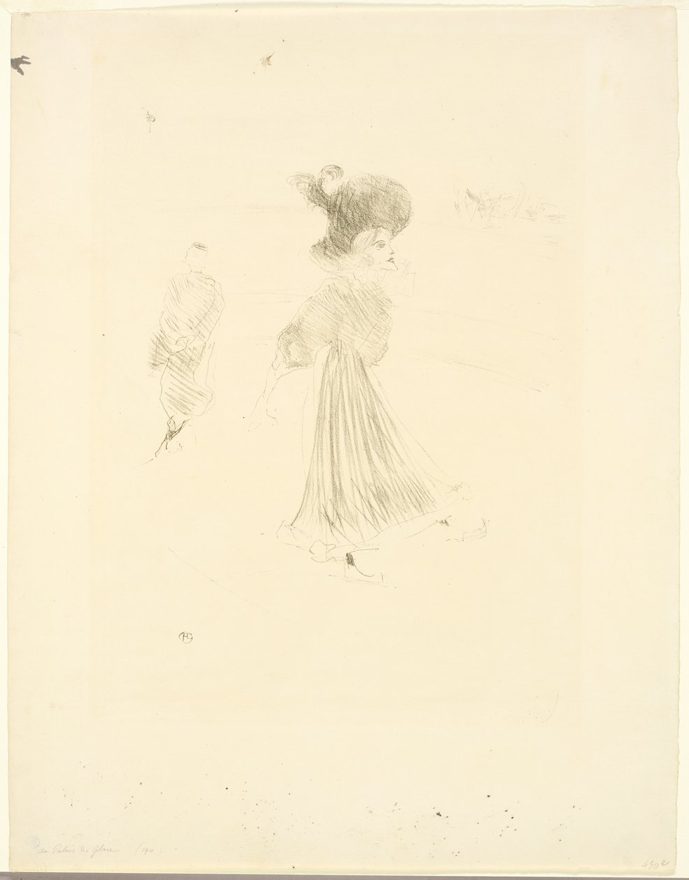 W Lodowym Pałacu autorstwa Henri de Toulouse Lautrec