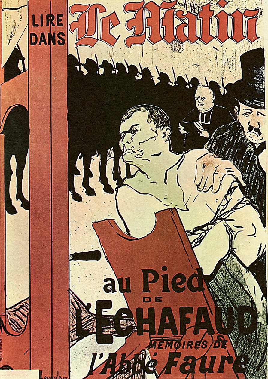 U stóp rusztowania, 1893. autorstwa Henri de Toulouse Lautrec
