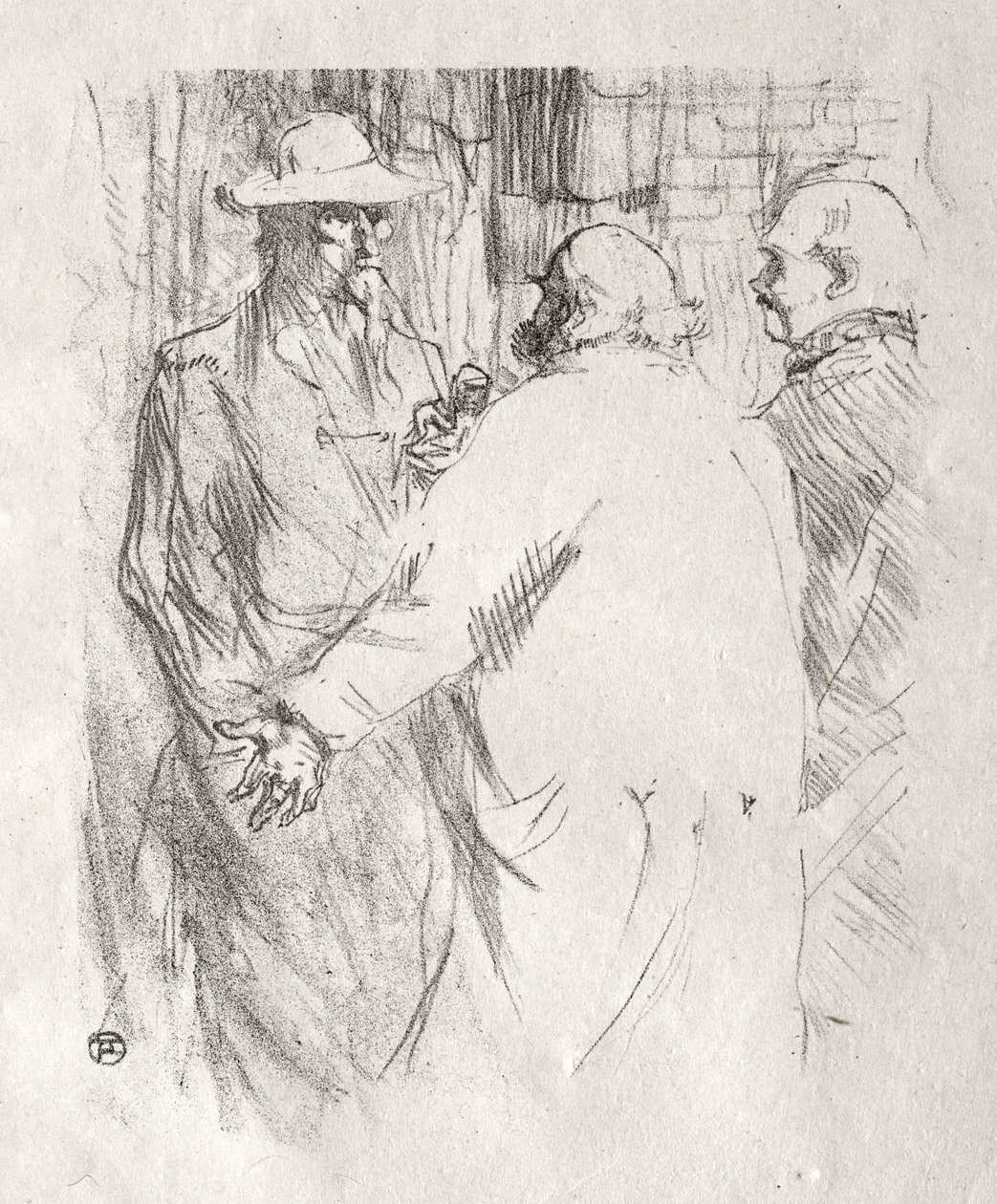 U podnóża Synaju: Clemenceau do Buska autorstwa Henri de Toulouse Lautrec