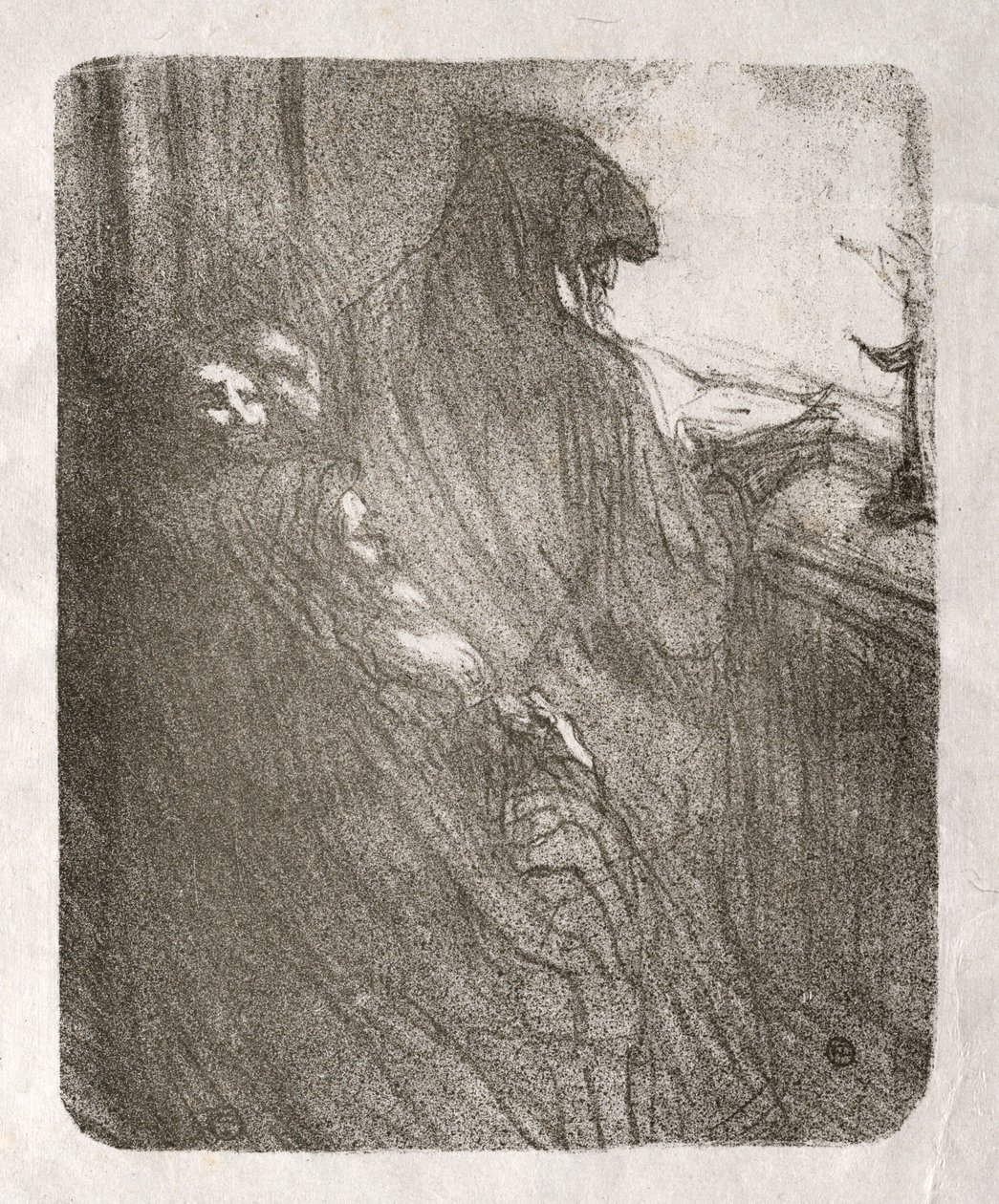 U stóp Synaju: Modlitwa Żydów polskich, 1898. autorstwa Henri de Toulouse Lautrec