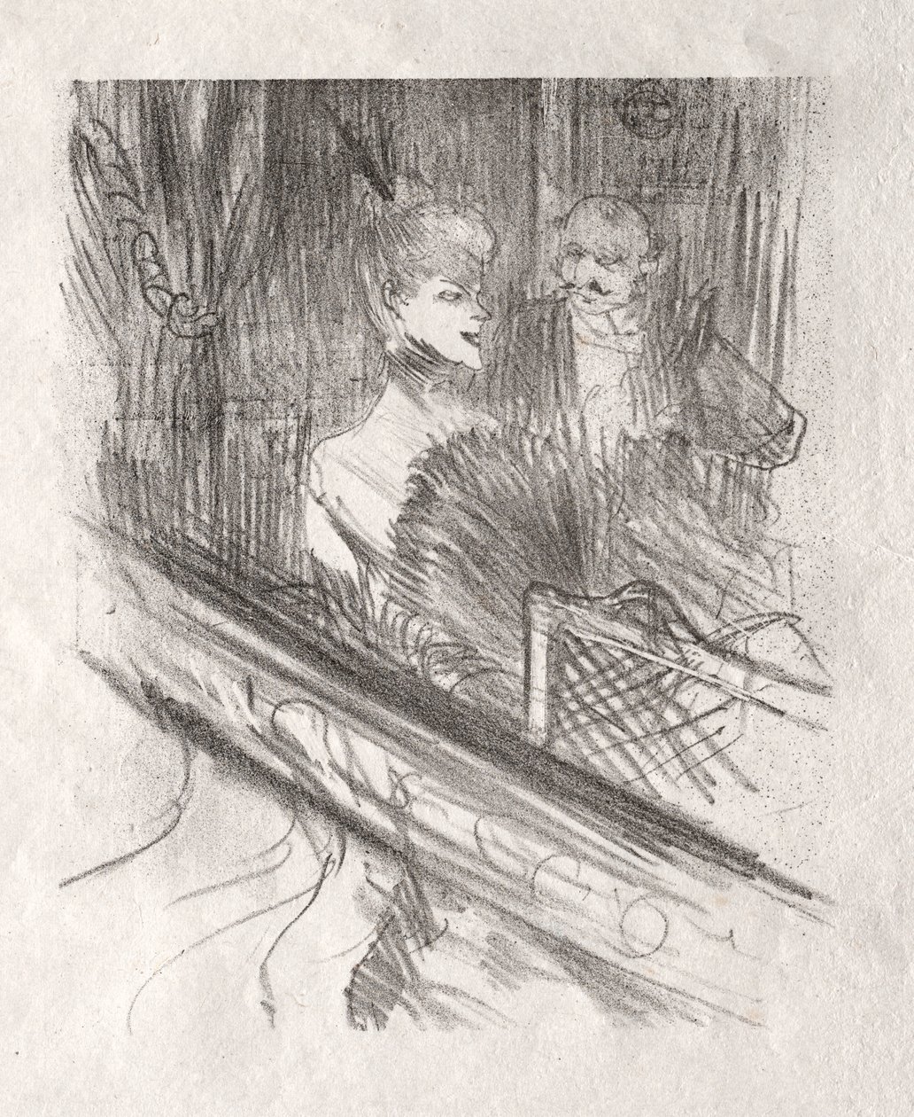 U stóp Synaju: Baron Moïse autorstwa Henri de Toulouse Lautrec