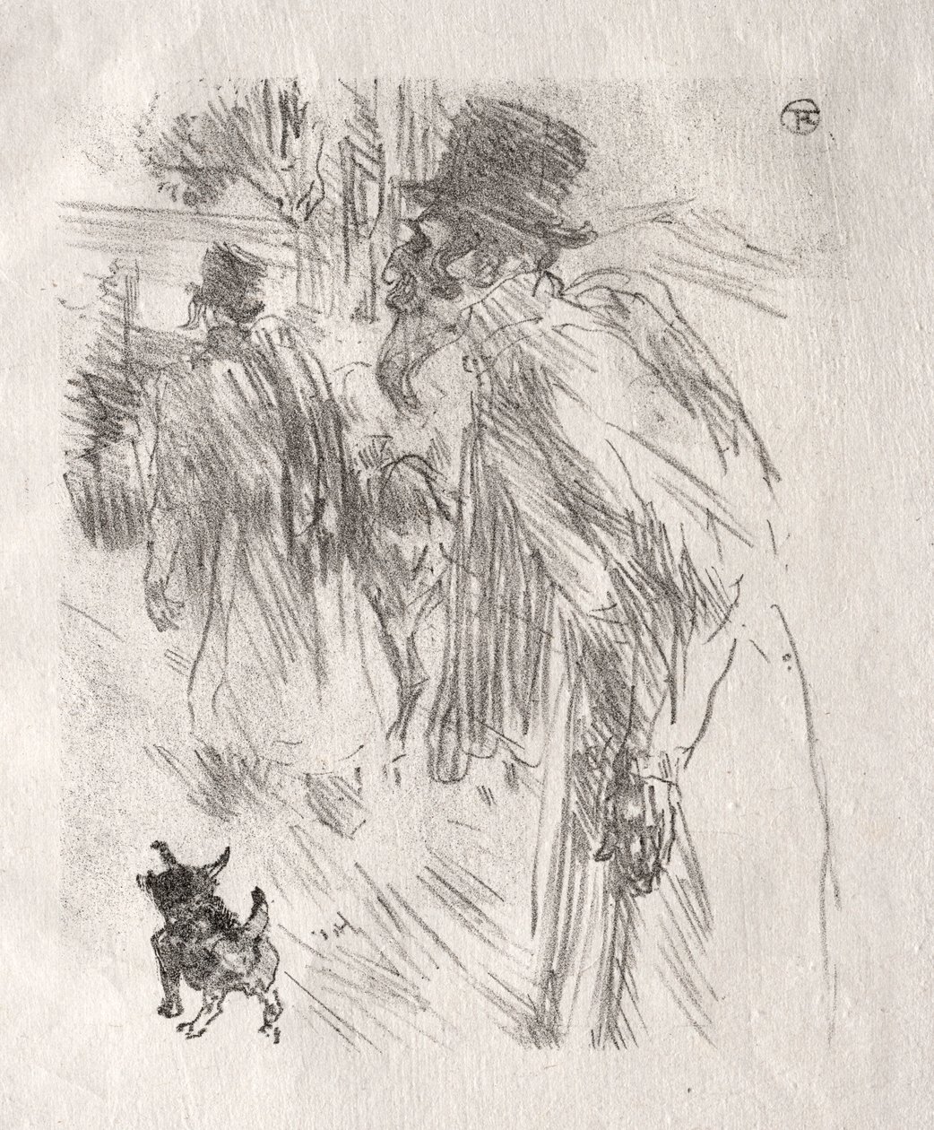 U stóp Synaju: Żydzi polscy, Carlsbad, 1898. autorstwa Henri de Toulouse Lautrec
