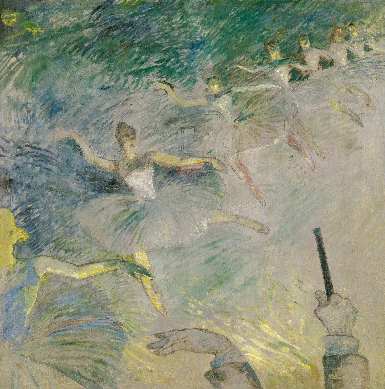 Tancerze baletowi, 188586. autorstwa Henri de Toulouse Lautrec