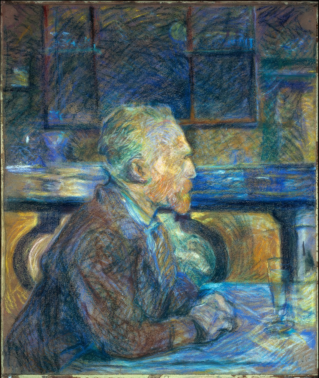 Bildnis Vincent van Gogh autorstwa Henri de Toulouse Lautrec