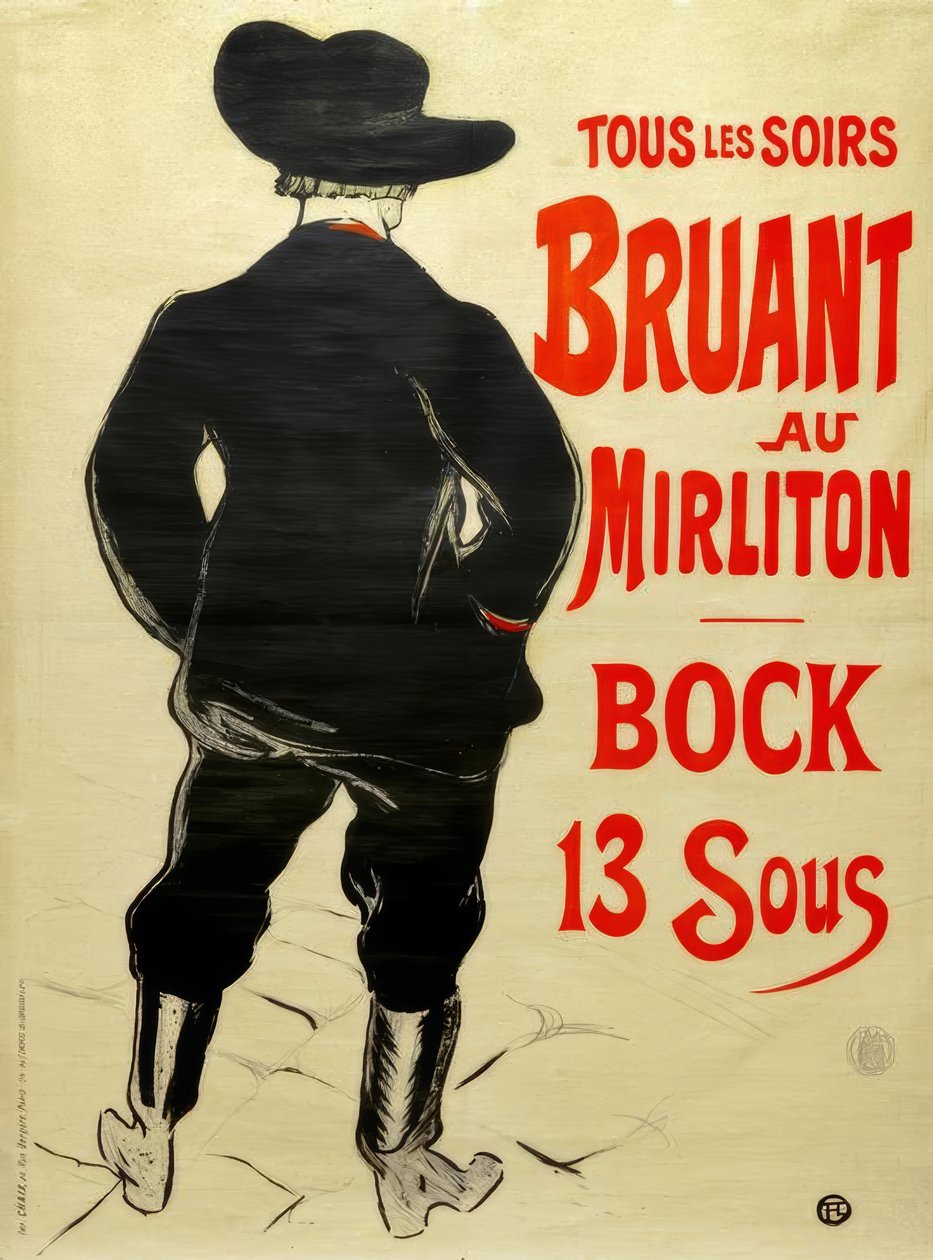 Trznadel Mirliton autorstwa Henri de Toulouse Lautrec