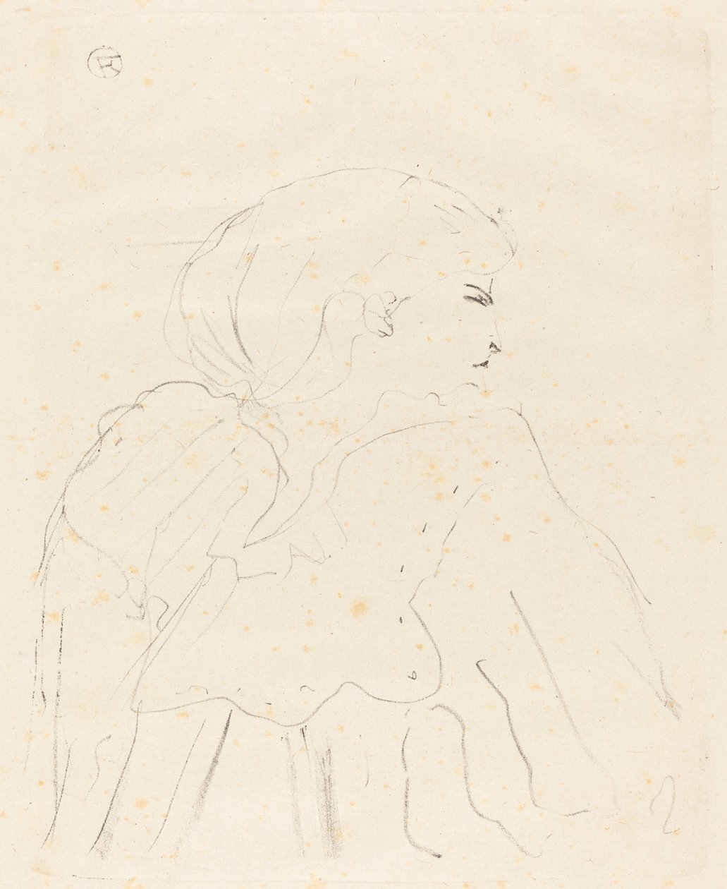 Cassive autorstwa Henri de Toulouse Lautrec