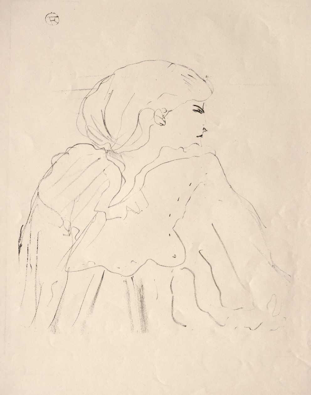 Cassive autorstwa Henri de Toulouse Lautrec