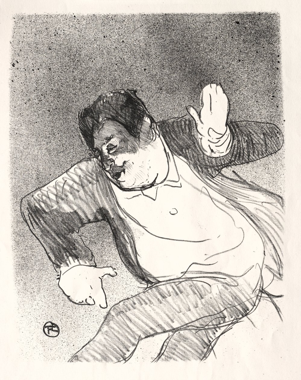 Caudieux autorstwa Henri de Toulouse Lautrec