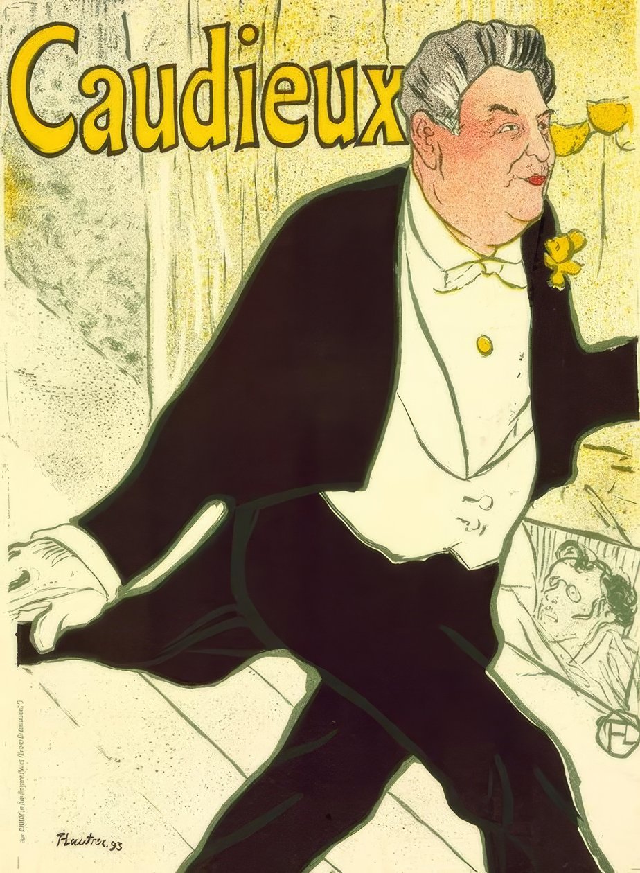 Caudieux autorstwa Henri de Toulouse Lautrec