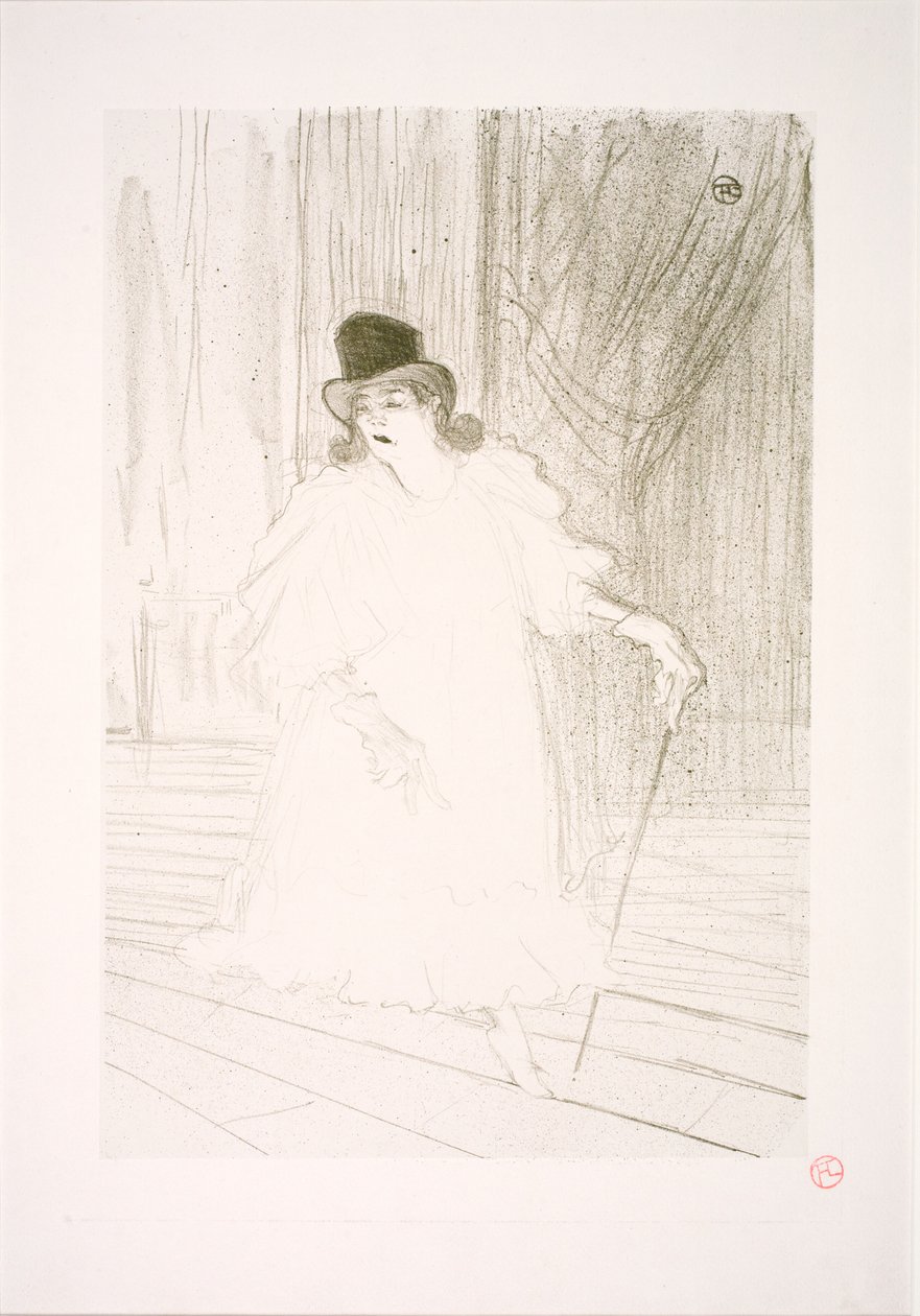 Cecy Loftus autorstwa Henri de Toulouse Lautrec